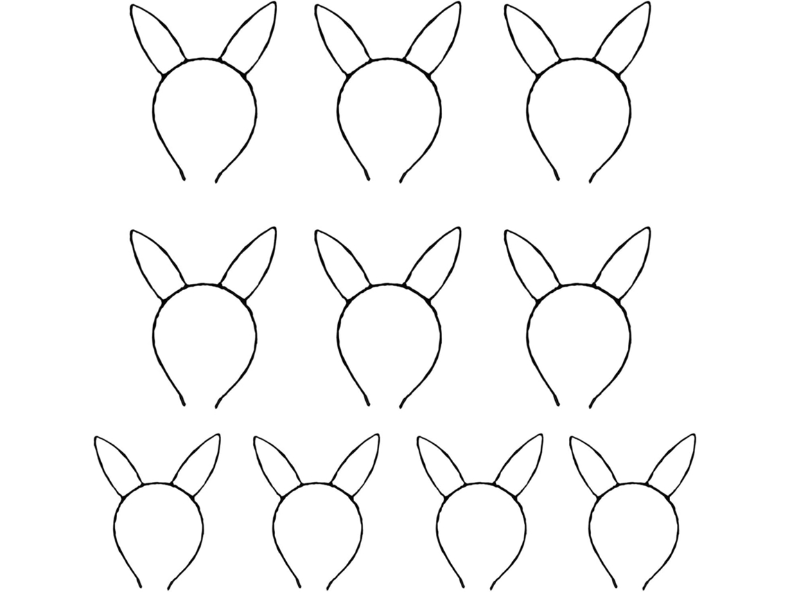 Juego De 10 Horquillas De Hierro Con Bordes Lisos Para Uso Diario Y Ocasiones Especiales.