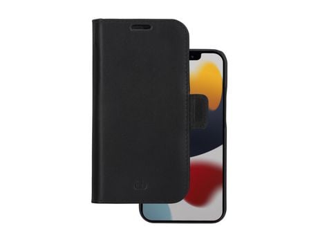 Funda Folio para iPhone 13 Pro DBRAMANTE1928 Piel Negro