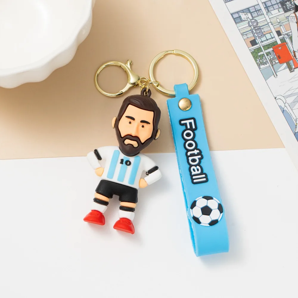 Llaveros, Adornos Y Souvenirs De Figuras De Fútbol De Pvc