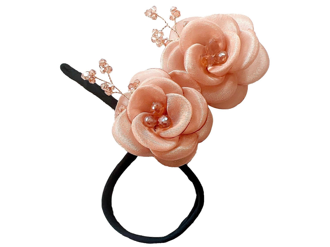 Rizador de pelo elegante y fácil de usar, rizador de moño de cristal, accesorios para el cabello estilo moño francés_c24070206 Rosewell