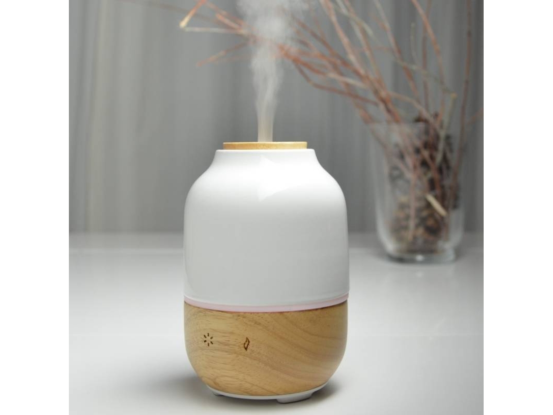 Difusor de Aceites Esenciales ZEN'ARÔME Purisia (Blanco - 10.5x15.5 cm)