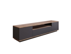 Mueble TV madera y gris 180cm TYRO CONCEPT U
