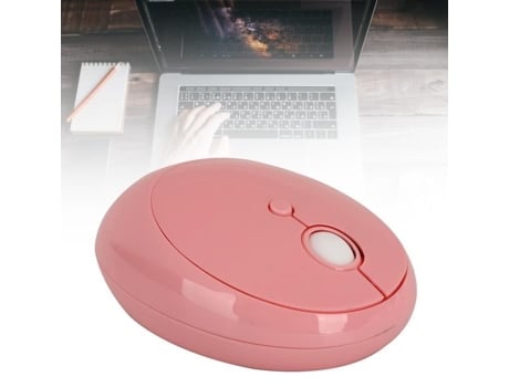 HURRISE Wire Mouse Ratón de Escritorio Dpi Ajustable para computadora portátil PC Sm390Bt Rosa