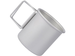 Taza plegable portátil de aleación de aluminio para camping. Gokoco