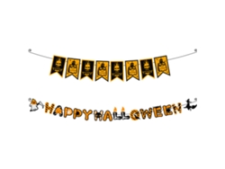 Decoración de fiesta de Halloween, pancarta de cumpleaños aterradora NEVEANCE