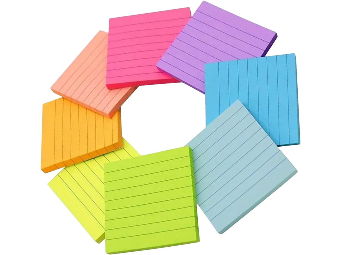 Bloc de notas SFUSHOS, 360 hojas, resistente al agua, con adhesivo.