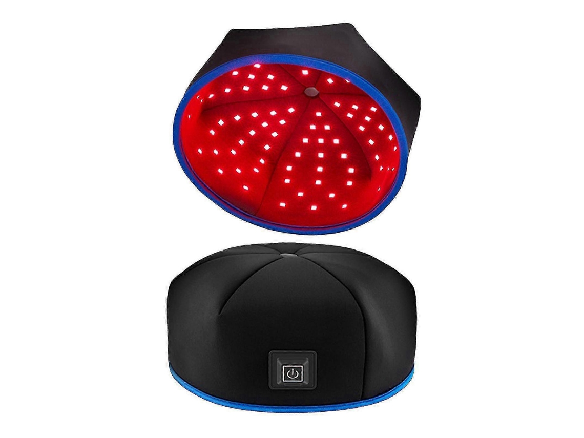 Terapia de luz infrarroja cercana con LED rojo para la caída del cabello, gorro para aliviar el dolor y estimular el crecimiento del cabello
