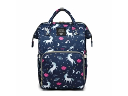 Mochila De Maternidad Czhhmart Cómoda Y Espaciosa Para Viajes Azul