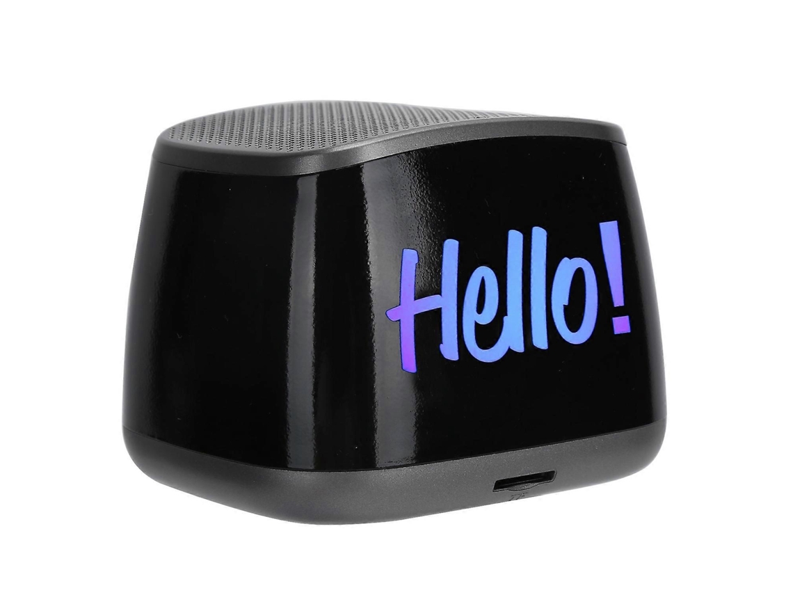 Altavoz Bluetooth inalámbrico portátil, mini subwoofer para portátil, teléfono, tableta, música, gris Chennnls