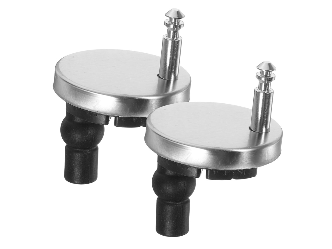 2 Tornillos De Repuesto De Acero Inoxidable Para Asiento De Inodoro, Piezas De Bisagra