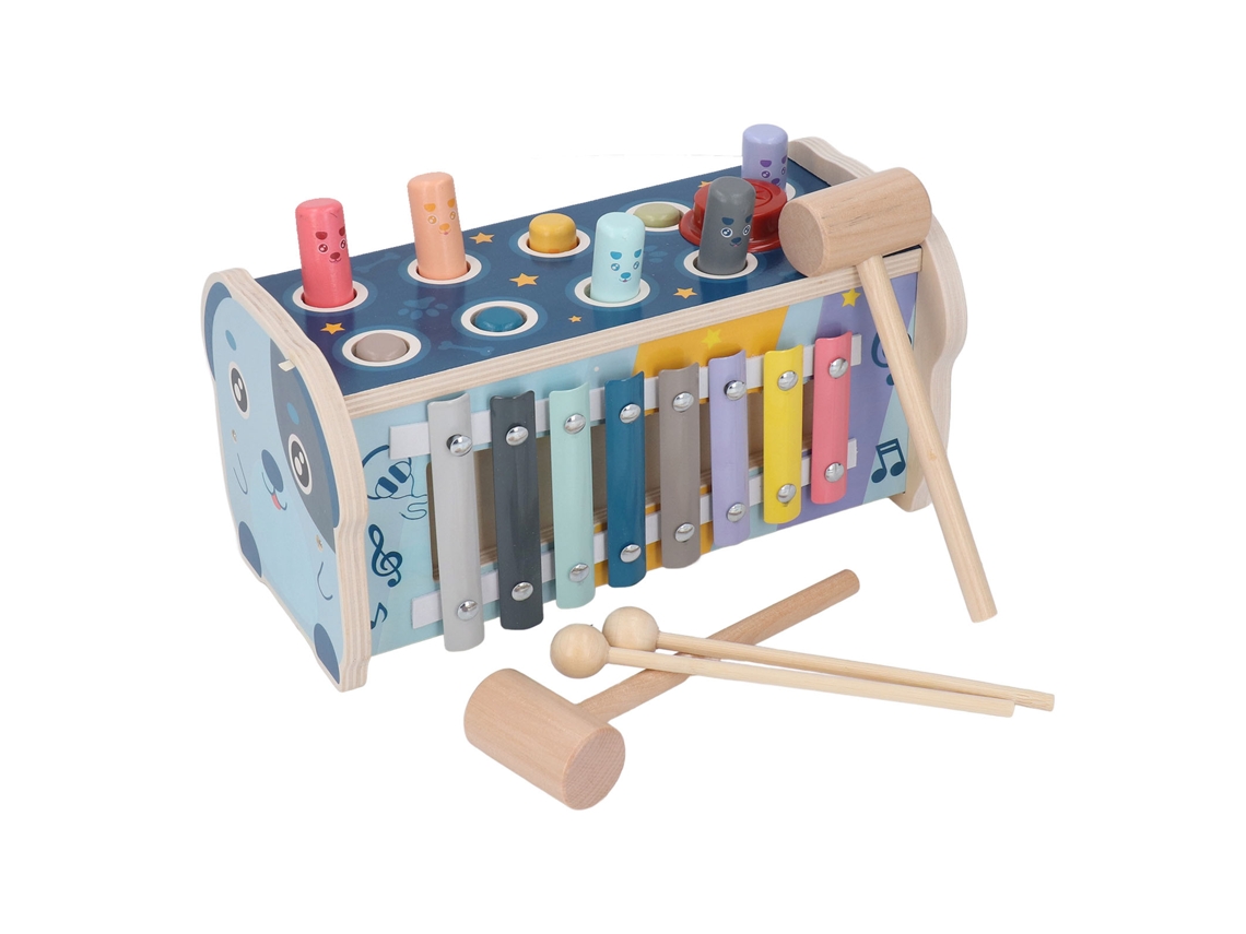 Yncm-juego De Martillazo De Madera Para Bebés - Juguete De Martilleo Educativo Y Aprendizaje