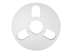 Rollo De Cinta De Audio De Aluminio Vacío De 1/4 De Pulgada Y 10 Pulgadas Con 3 Agujeros Para Teac