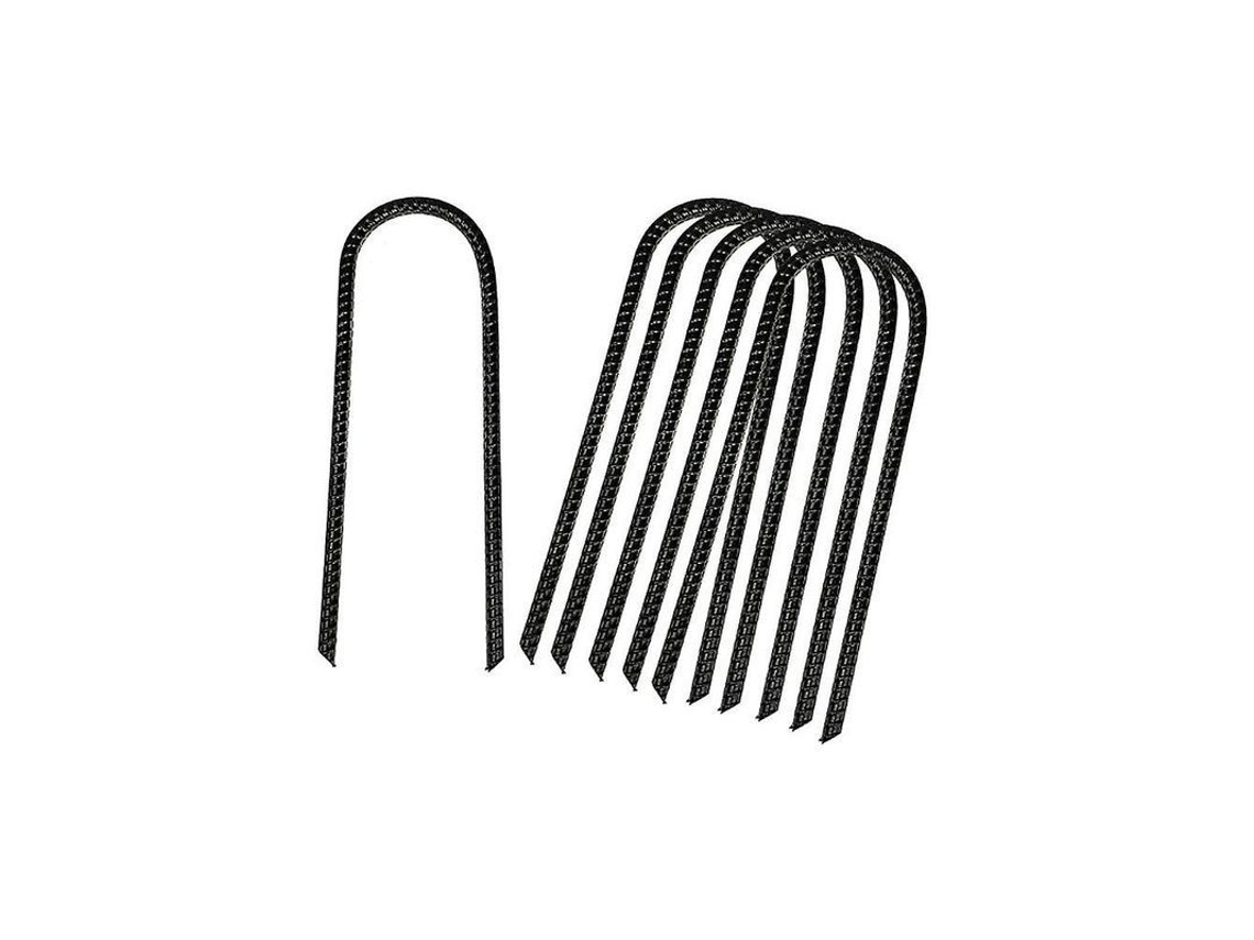 8 Estacas En Forma De U Para Trampolines, Anclajes Metálicos De Alta Resistencia, Abrazaderas De Fijación De Alta Resistencia.