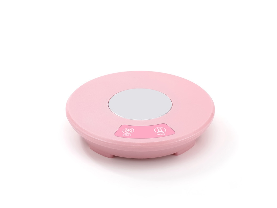 Calentador de tazas Digitallab, enfriamiento y calentamiento rápidos, temperatura constante de 55 grados (rosa)