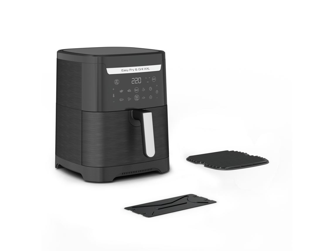 Easy Fry & Grill EY8018 6,5 L Independiente 1650 W Freidora de aire caliente Negro TEFAL
