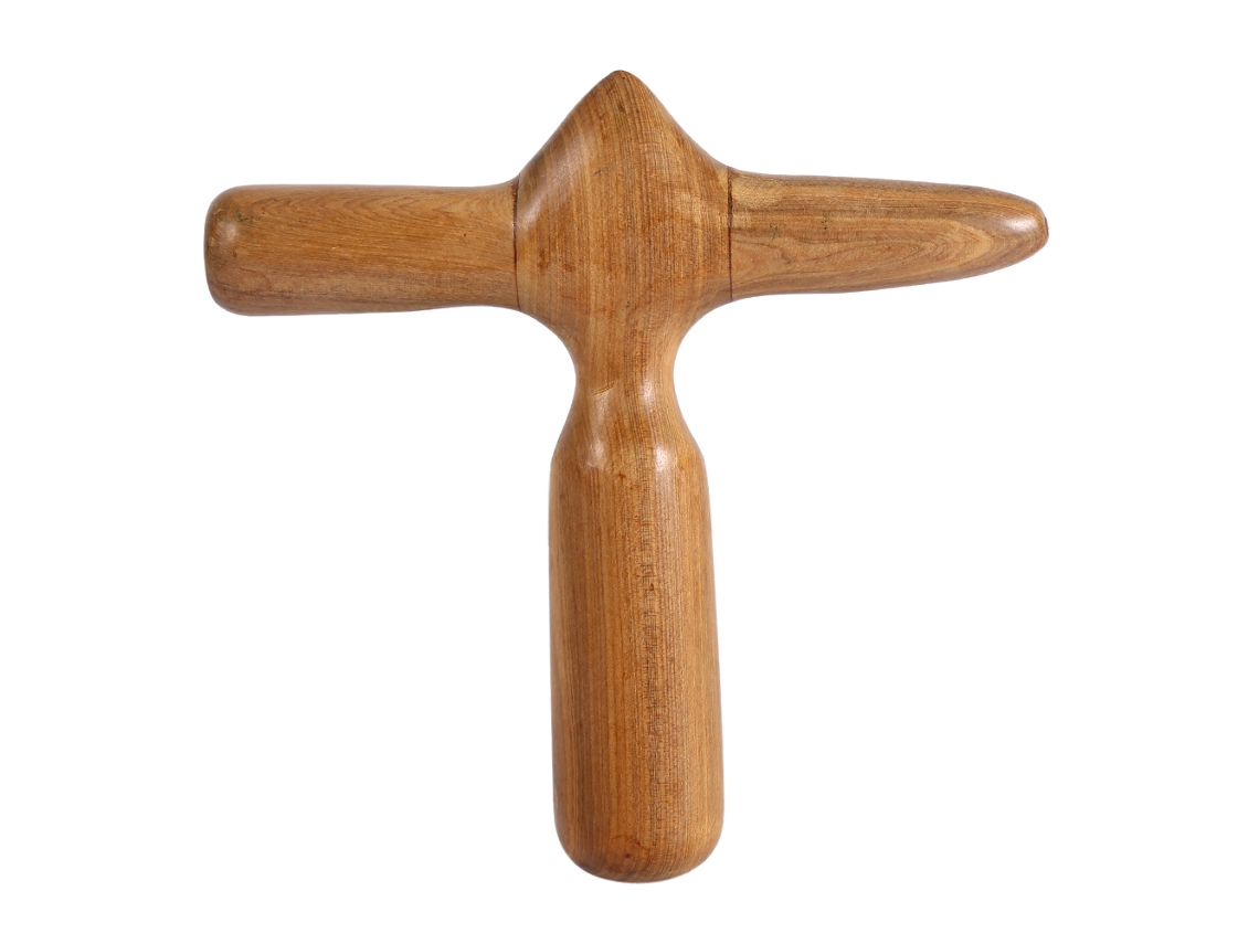 HYMNORA Masajeador de Madera Aromática para Reflexología Tailandesa, Terapia de Relajación, Masaje de Manos y Pies en Forma de Palo (#3)