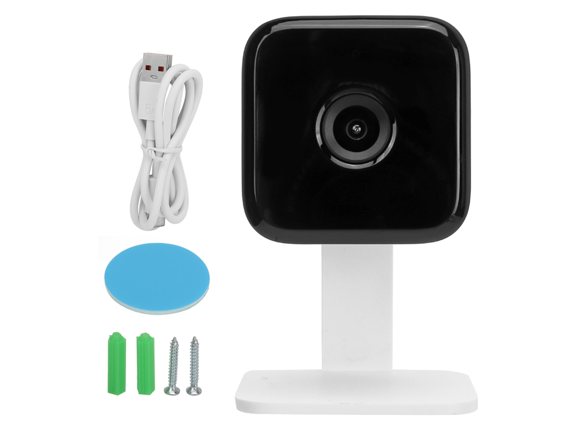 Cámara de seguridad Wi-Fi inteligente para el hogar, cámara de seguridad inteligente pequeña