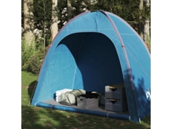 Tienda de almacenamiento impermeable azul