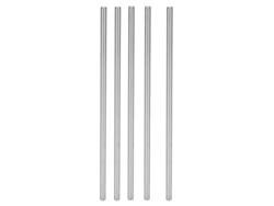 5 Ejes Redondos De Acero Inoxidable De Φ6 Mm (4100-0006-200) Compatibles Con Accesorios Para Robots Tetrix Para Competiciones Ftc/frc/first.