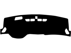 Alfombrilla Protectora De Gamuza Para El Tablero Interior Del Chevrolet Trailblazer 2020-2024 (rojo, Con Hud)