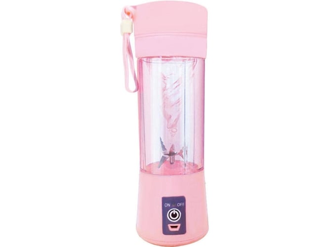 Batidora Vaso OEM Portable (0.38 L - Rosa)