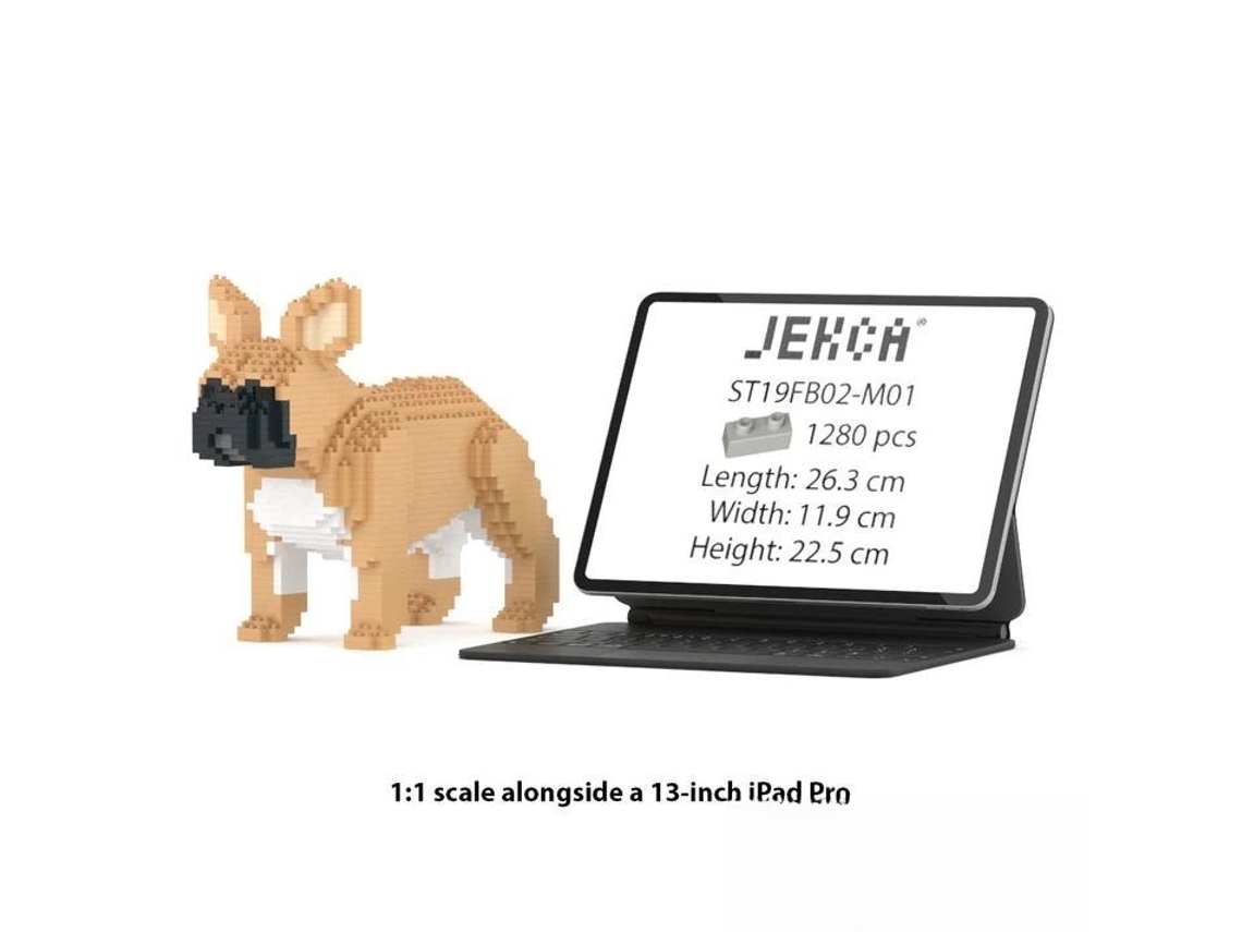 Jekca Bricks French Bulldog 02-m01 St19fb02-m01