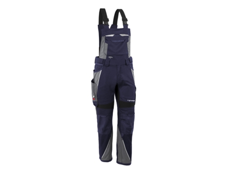 Pantalones de Trabajo QUALITEX WORKWEAR Iron Tejido Mixto (Azul y Gris - Tam: 30)