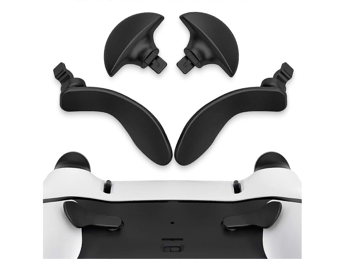 Juego de 4 botones traseros metálicos profesionales para el mando Edge de PS5. Hengjian