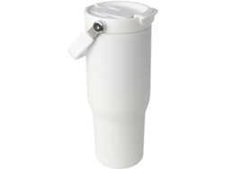 Vaso Con Aislamiento Al Vacío De Cobre De Acero Inoxidable Reciclado Certificado Rcs De 900 Ml Y Con Tapa De Doble Función "b