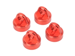 4 Cubiertas Superiores De Amortiguadores Rc De Aleación De Aluminio Para Losi 1/10 Tenacity Pro 4wd Brushless Sct Rojo