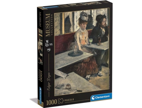 Puzzle Colección Museos Degas. en el Café 1000 Piezas Cle39761 CLEMENTONI