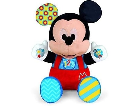 Peluche Interactivo CLEMENTONI Baby Mickey (Edad Minima: 6 meses)