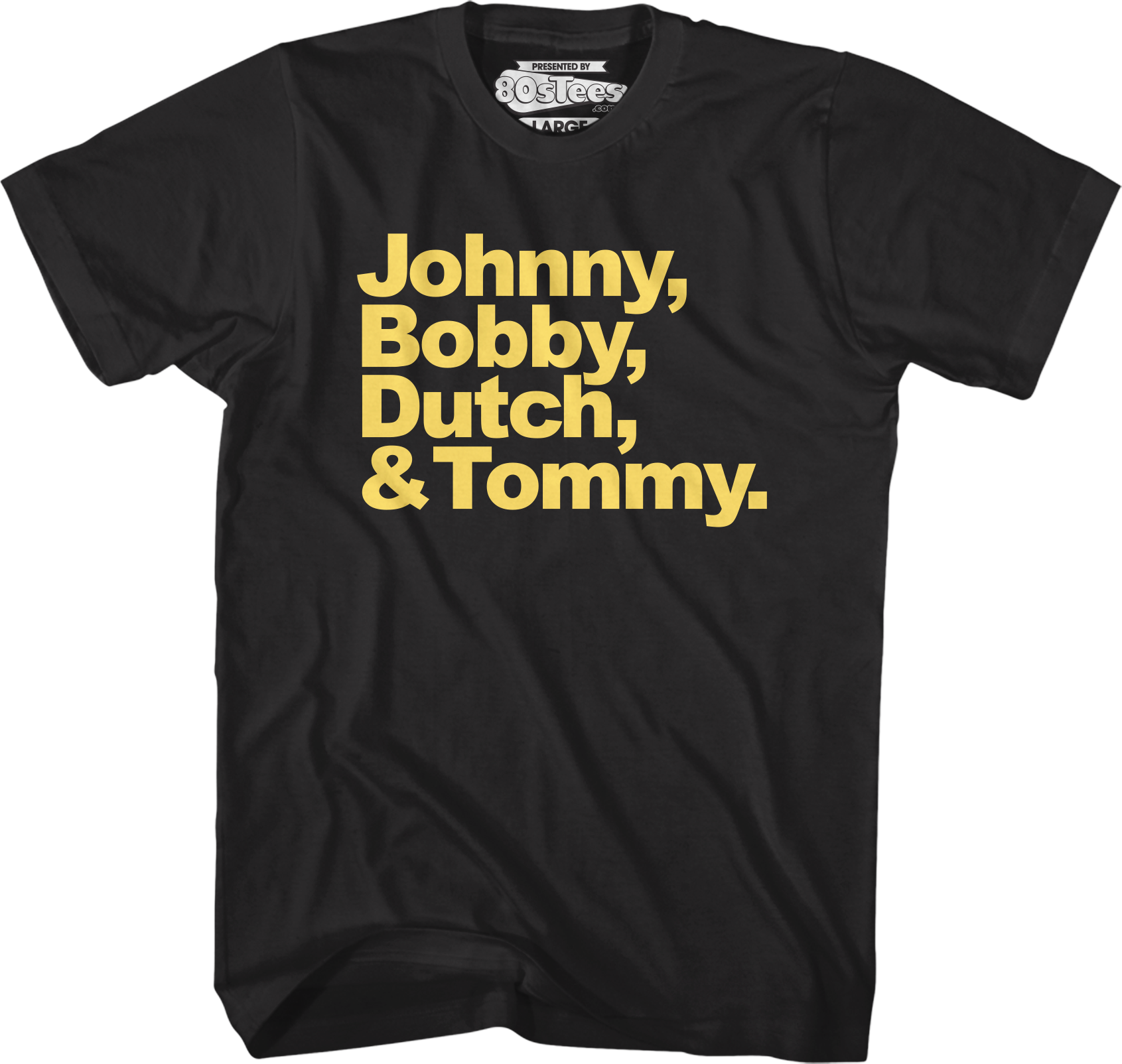 Camiseta Unisexo DEEPSTONE Student Names Karate Kid Cobra Kai Negro (XXXL)