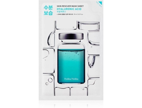 Mascarilla Facial HOLIKA HOLIKA Skin Rescuer Hyaluronic Acid Moisturising Face Sheet Mask With Hyaluronic Acid (20ml)