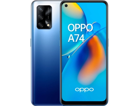 Smartphone OPPO A74 (6.43'' - 6 GB - 128 GB - Azul)