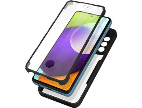 Carcasa Samsung Galaxy A52s AVIZAR Protección 360° Negro