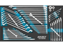 HAZET 163-528/56 Juego de Llaves: Perfil de Hexágono Exterior Perfil de Tracción Hexagonal Doble Exterior 6 X 7 - 34 X 36 Número de Herramientas: 56