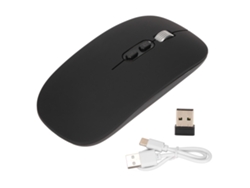 Baoj-2026rato Sem Fio 2.4g Fino Estiloso Recarregável Rgb Para Jogos E Escritório Com 3 Velocidades Dpi Para Laptop