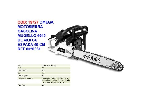 Omega motosierra gasolina mugello 4140 (4045) 40.0 cc 8050476