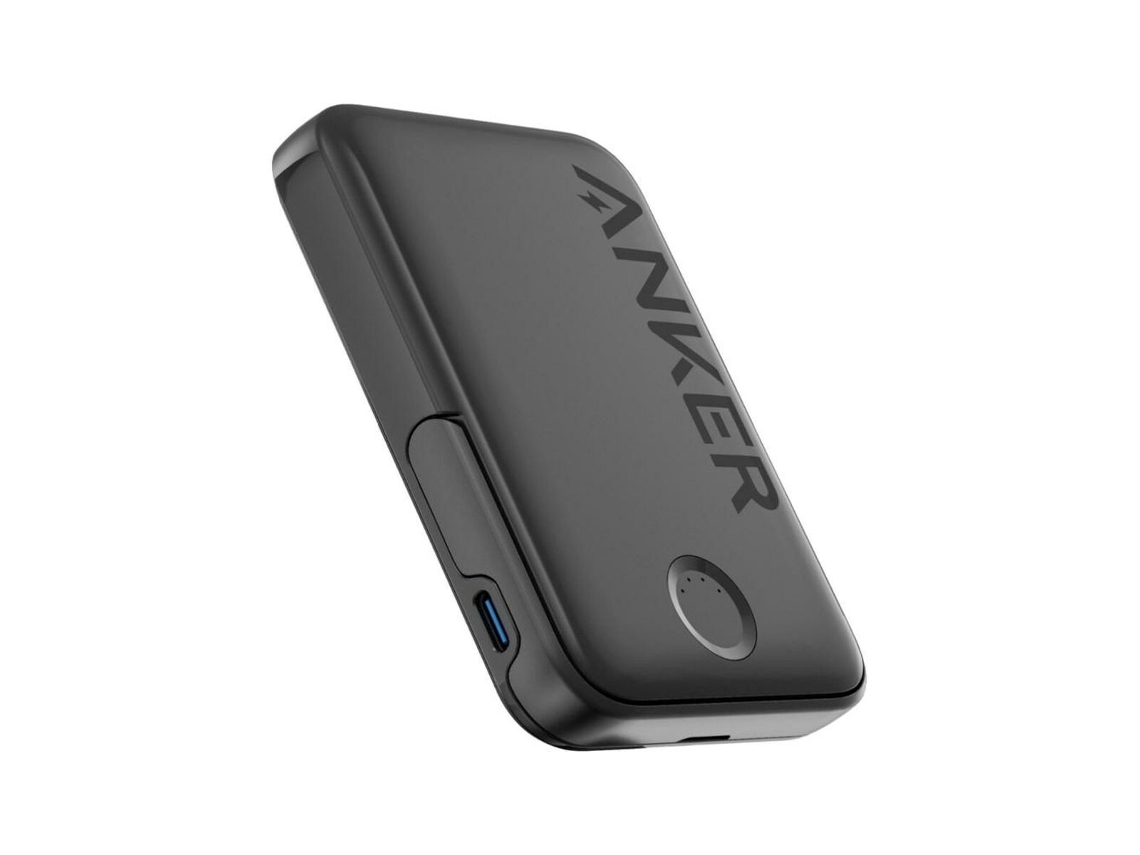 Powerbank ANKER 322 MagGo (Negro - USB-C - USB-C x 1 - 5000 mAh)