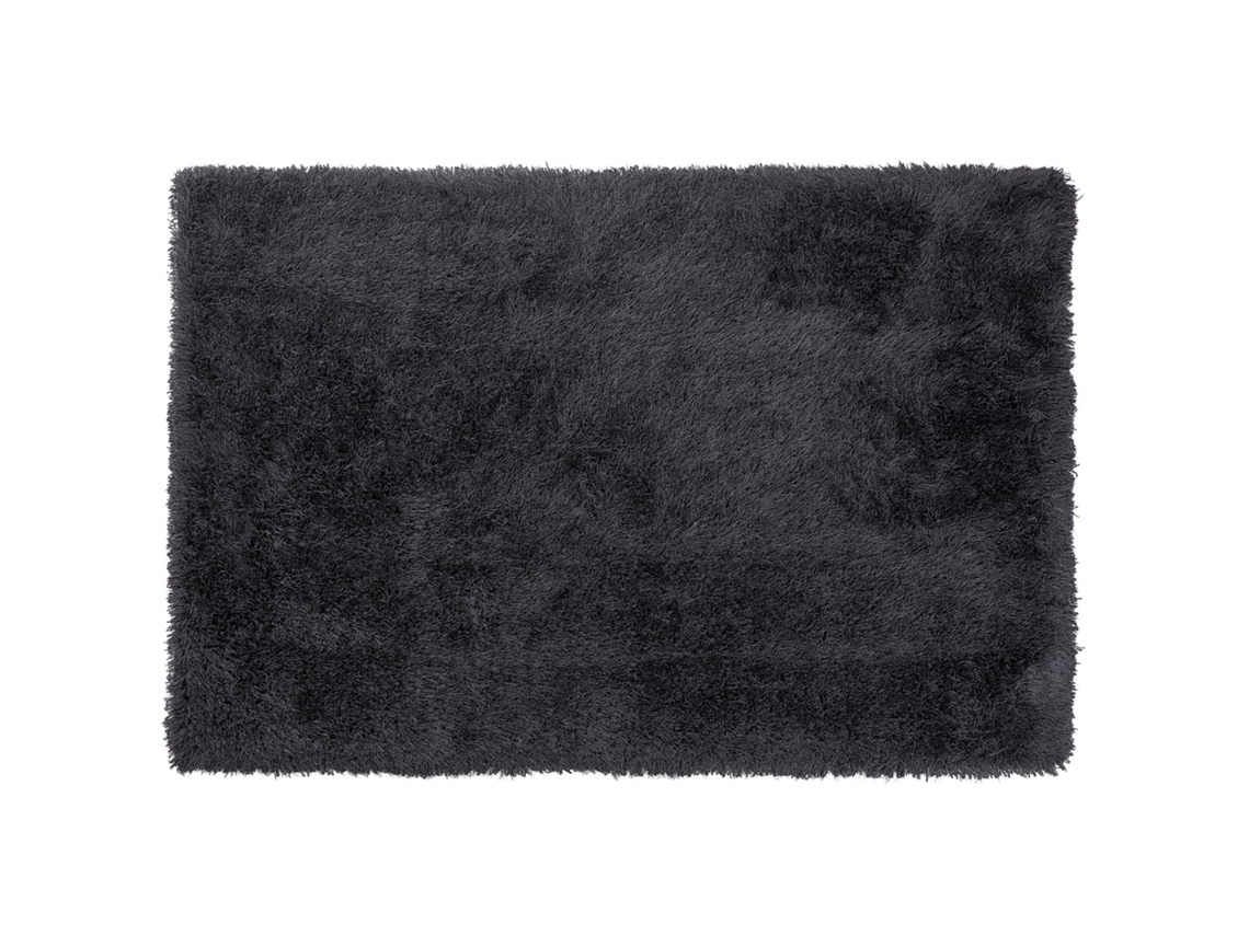 Alfombra BELIANI Cide de Poliéster Negro 200x300