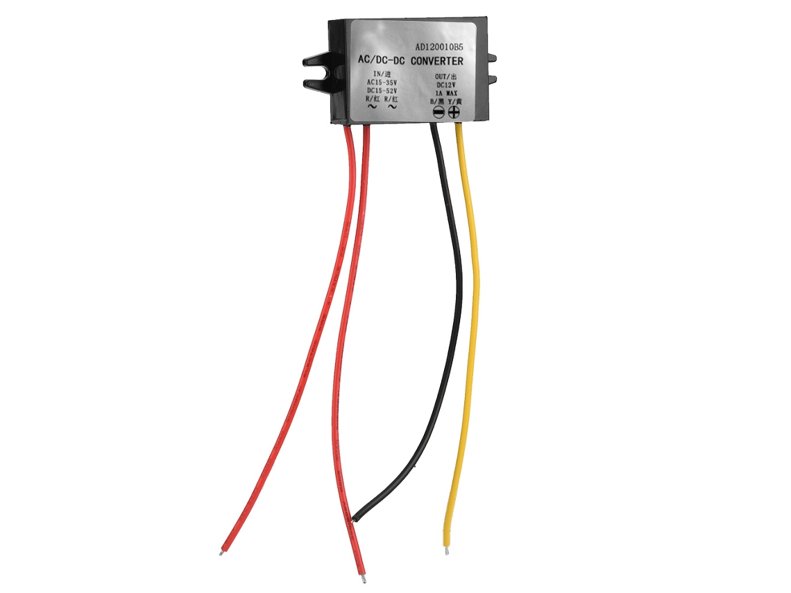 Módulo convertidor de potencia 2026as-AC24V a DC12V, regulador reductor de 1A