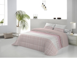 Colcha JVR Bombay (Poliéster - Rosa - 235 cm)