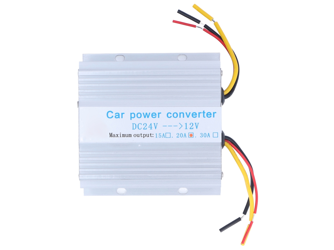 Convertidor Buck 24v Para 12v Regulador De Voltaje Dc 240w 20a Para Navegação Gps De Liga De Alumínio