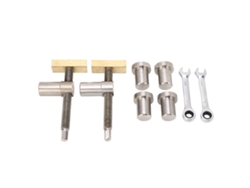 Juego De Abrazaderas Ajustables Para Carpintería, Para Banco De Trabajo, Acero Inoxidable, Latón, 20 Mm