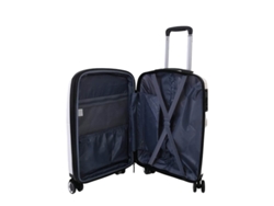 Maleta de Cabina BENZI Trolley Rodas Exp Blanco (55 cm)