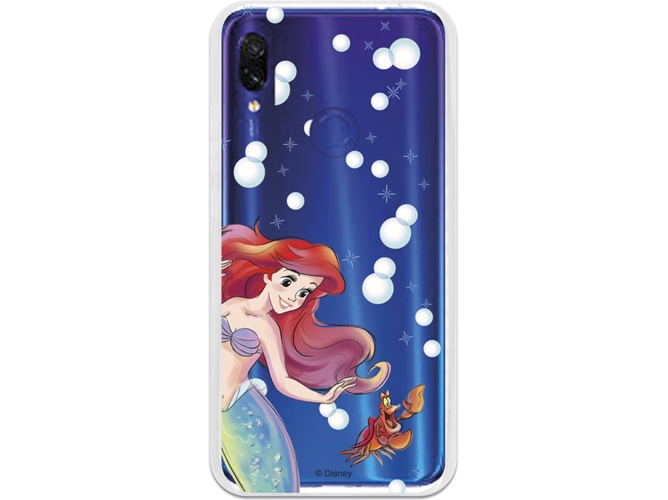 Carcasa Xiaomi Redmi 7 DISNEY Ariel y Sebastián Multicolor