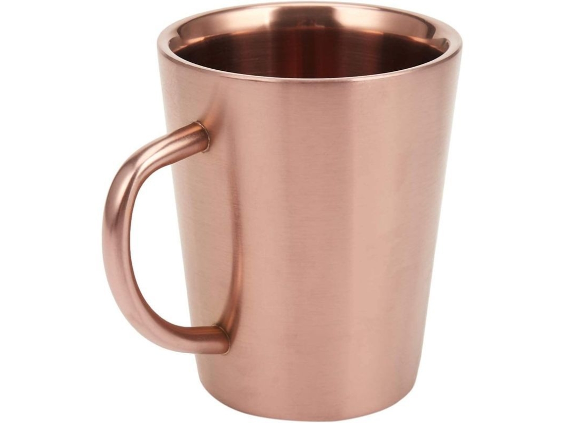 2026 - Taza de café de doble pared, taza térmica reutilizable de acero inoxidable 304, taza aislante para café y té.