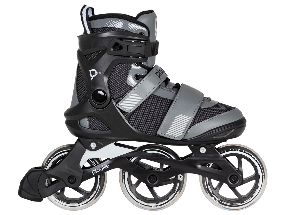 Patines En Línea Powerslide Gt Negro Gris 110 43 (880350-43)