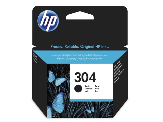 Cartucho de tinta Original HP 304 negro N9K06AE